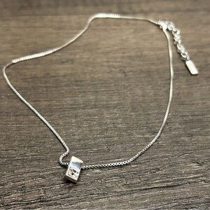 Vintage Napier Silver Necklace with Pendant